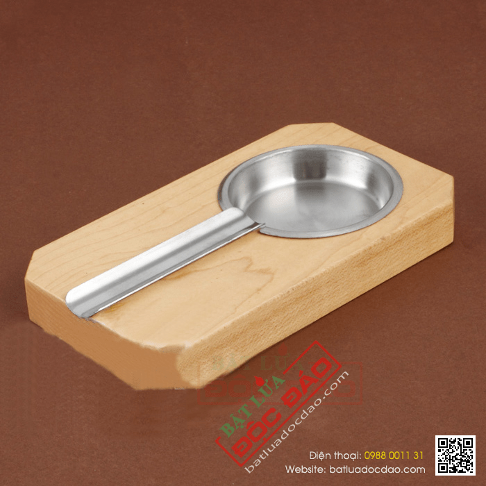 Gạt tàn Cigar (xì gà) Cohiba chất liệu gỗ, kim loại cao cấp - Mã SP: FY1140