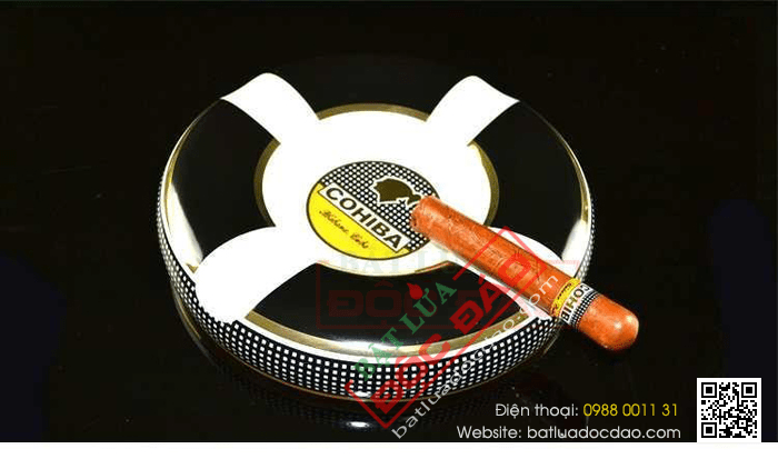 Gạt tàn Cigar (xì gà) Cohiba chất liệu gốm sứ - Mã SP: BLP810 - 3A1