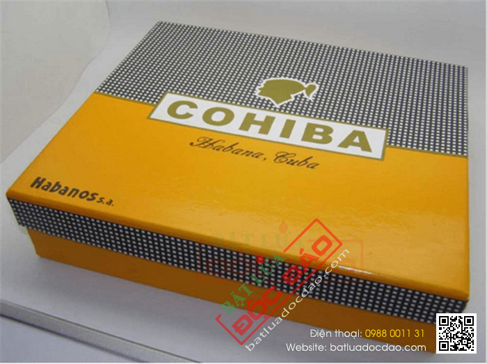 Gạt tàn Cigar (xì gà) Cohiba chất liệu gốm sứ xịn - Mã SP: BLP830-3A
