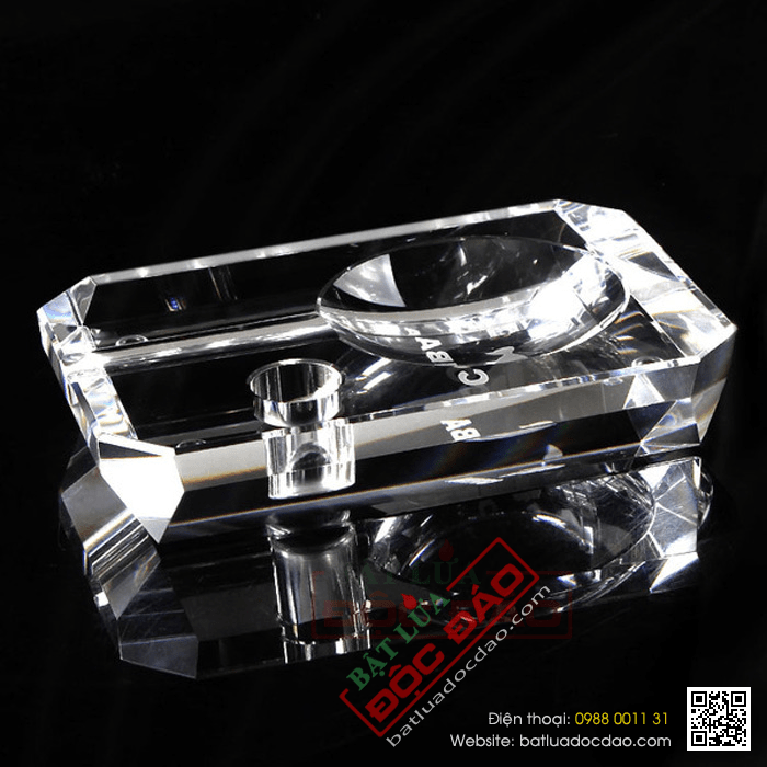 Gạt tàn Cigar (xì gà) Cohiba chất liệu pha lê cao cấp - Mã SP: GT006