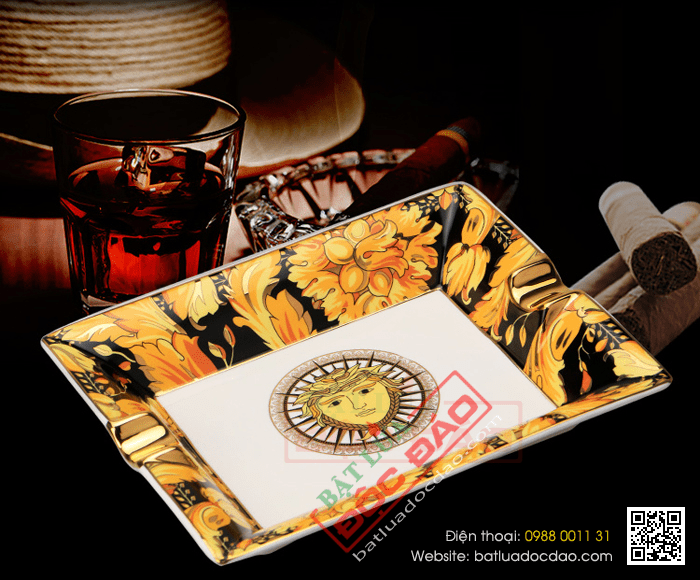 Gạt tàn Cigar (xì gà) Cohiba chính hãng chất liệu gốm sứ - Mã SP: AS600