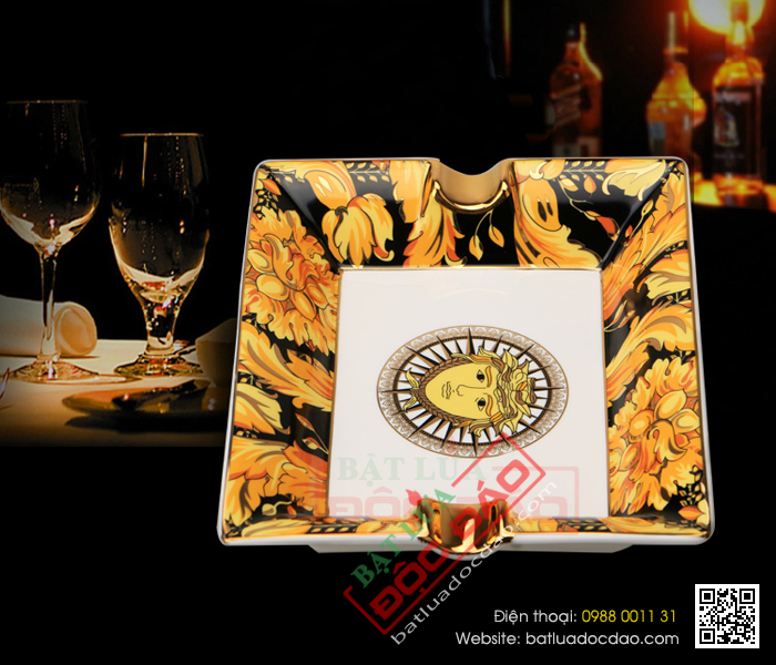 Gạt tàn Cigar (xì gà) Cohiba chính hãng chất liệu gốm sứ - Mã SP: AS600