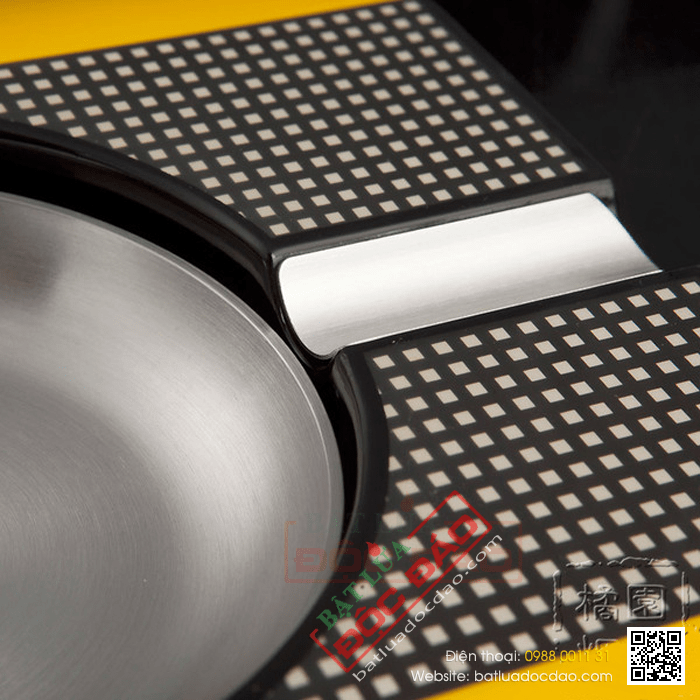 Gạt tàn Cigar (xì gà) Cohiba chính hãng chất liệu thép không gỉ - Mã SP: BL0156