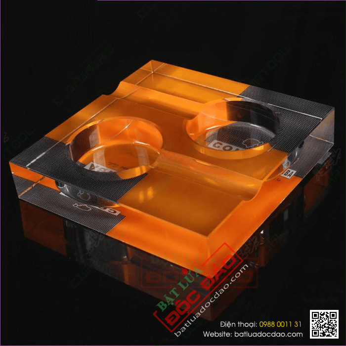 Gạt tàn Cigar (xì gà) Cohiba chính hãng chất liệu thủy tinh - Mã SP: G230