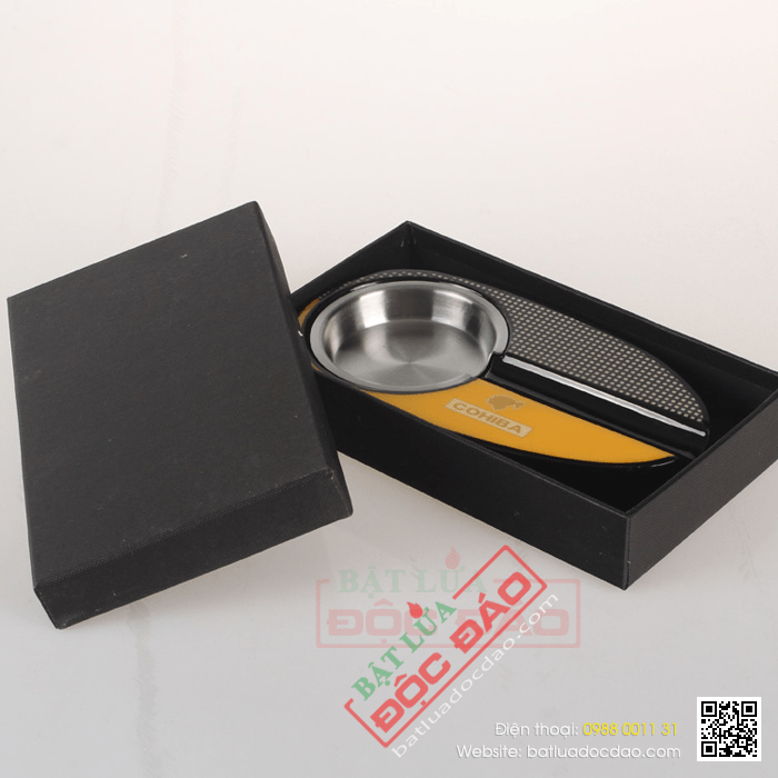 Gạt tàn Cigar (xì gà) Cohiba chính hãng loại 1 điếu - Mã SP: G109