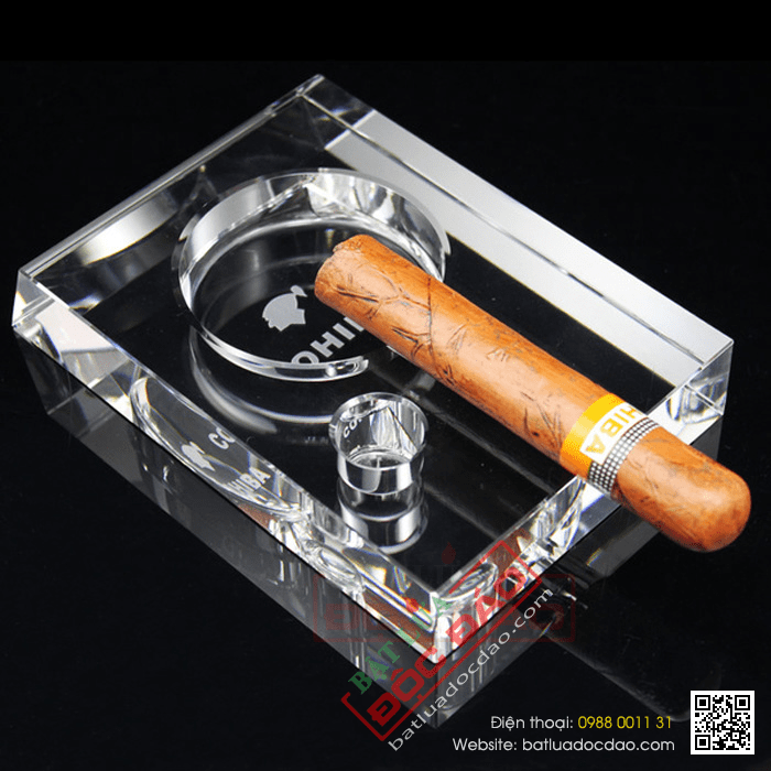 Gạt tàn Cigar (xì gà) Cohiba chính hãng loại 1 điếu - Mã SP: GT005