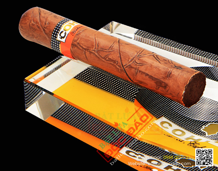 Gạt tàn Cigar (xì gà) Cohiba chính hãng loại 2 điếu - Mã SP: G203