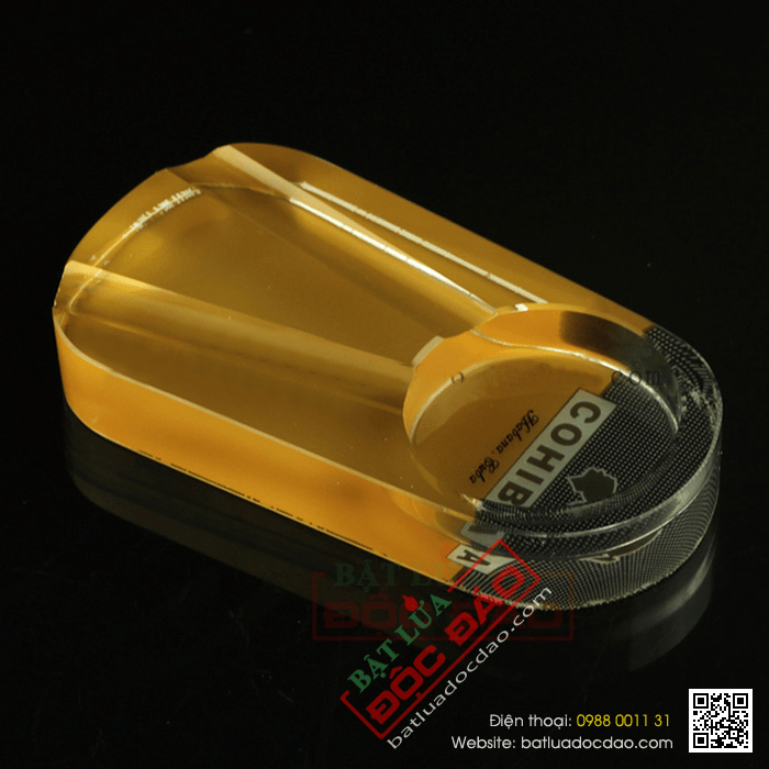 Gạt tàn Cigar (xì gà) Cohiba chính hãng loại 2 điếu - Mã SP: G204