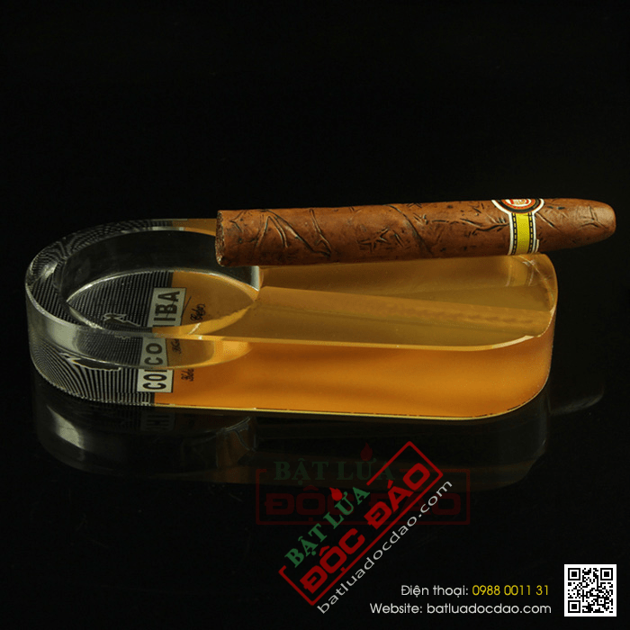 Gạt tàn Cigar (xì gà) Cohiba chính hãng loại 2 điếu - Mã SP: G204