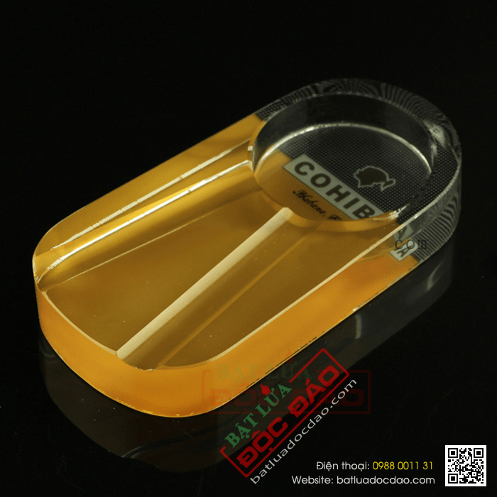 Gạt tàn Cigar (xì gà) Cohiba chính hãng loại 2 điếu - Mã SP: G204