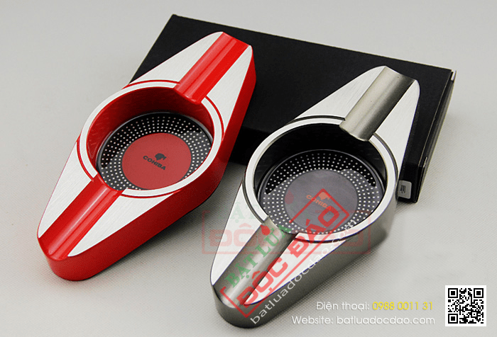 Gạt tàn Cigar (xì gà) Cohiba chính hãng loại 2 điếu - Mã SP: G241