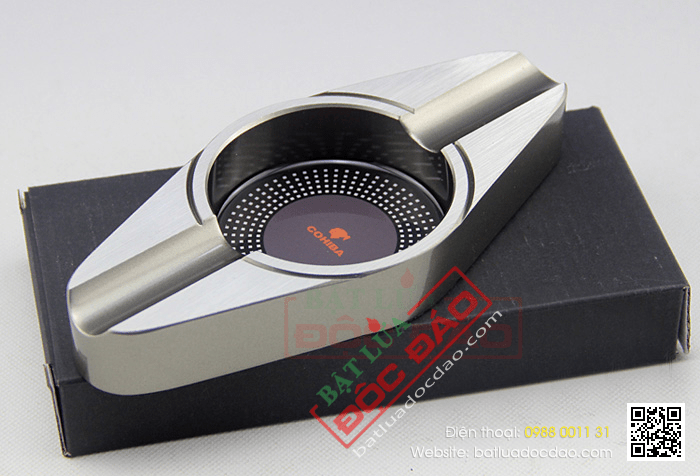 Gạt tàn Cigar (xì gà) Cohiba chính hãng loại 2 điếu - Mã SP: G241