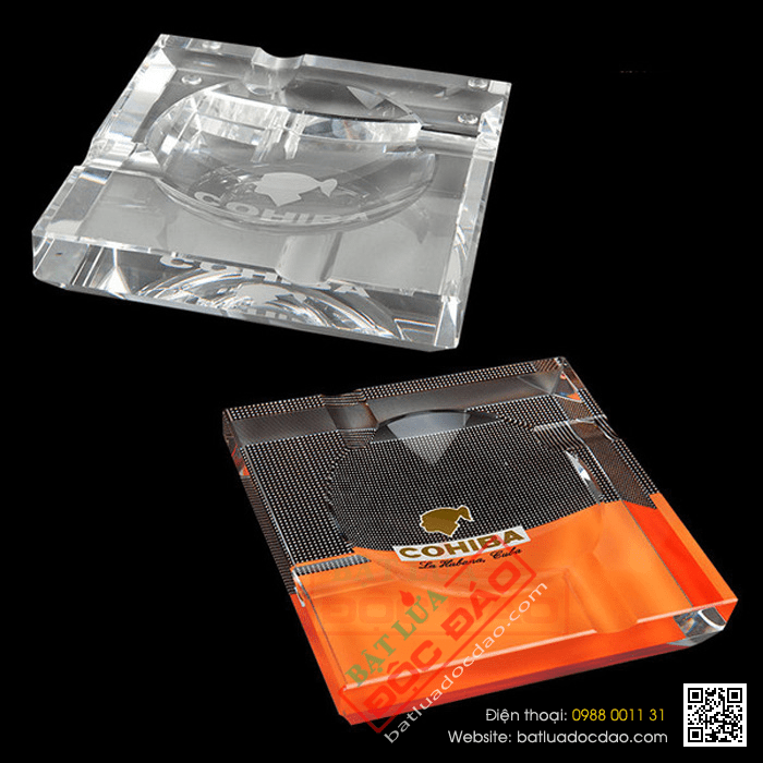 Gạt tàn Cigar (xì gà) Cohiba chính hãng loại 4 điếu - Mã SP: G402