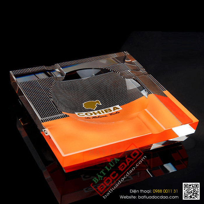 Gạt tàn Cigar (xì gà) Cohiba chính hãng loại 4 điếu - Mã SP: G402