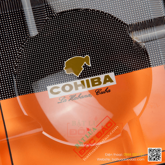 Gạt tàn Cigar (xì gà) Cohiba chính hãng loại 4 điếu - Mã SP: G402