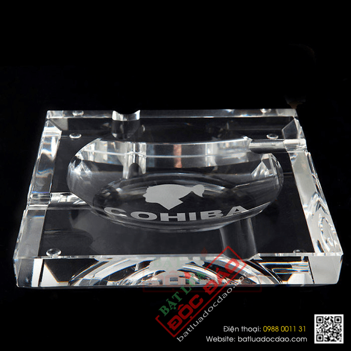 Gạt tàn Cigar (xì gà) Cohiba chính hãng loại 4 điếu - Mã SP: G402