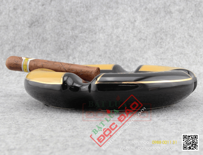 Gạt tàn Cigar (xì gà) Cohiba chính hãng loại 4 điếu - Mã SP: G408