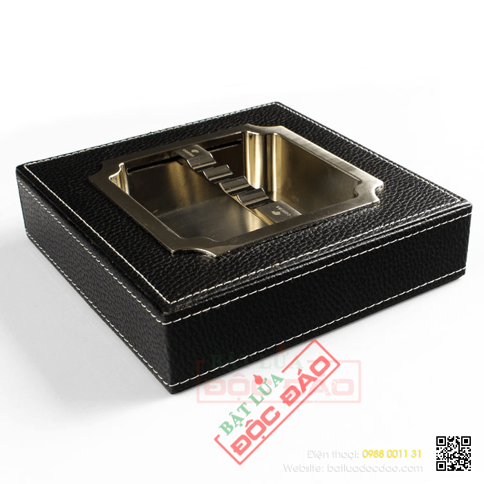 Gạt tàn Cigar (xì gà) Cohiba màu đen chính hãng - Mã SP: AK3702