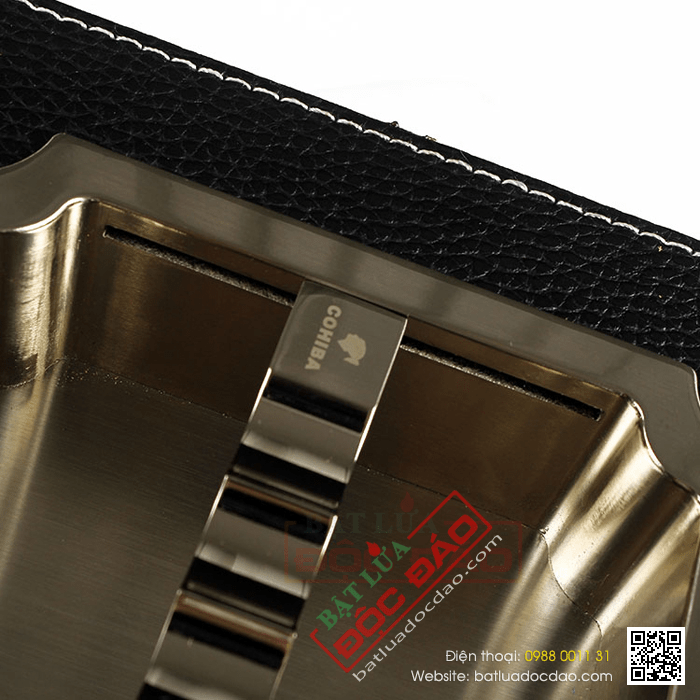Gạt tàn Cigar (xì gà) Cohiba màu đen chính hãng - Mã SP: AK3702