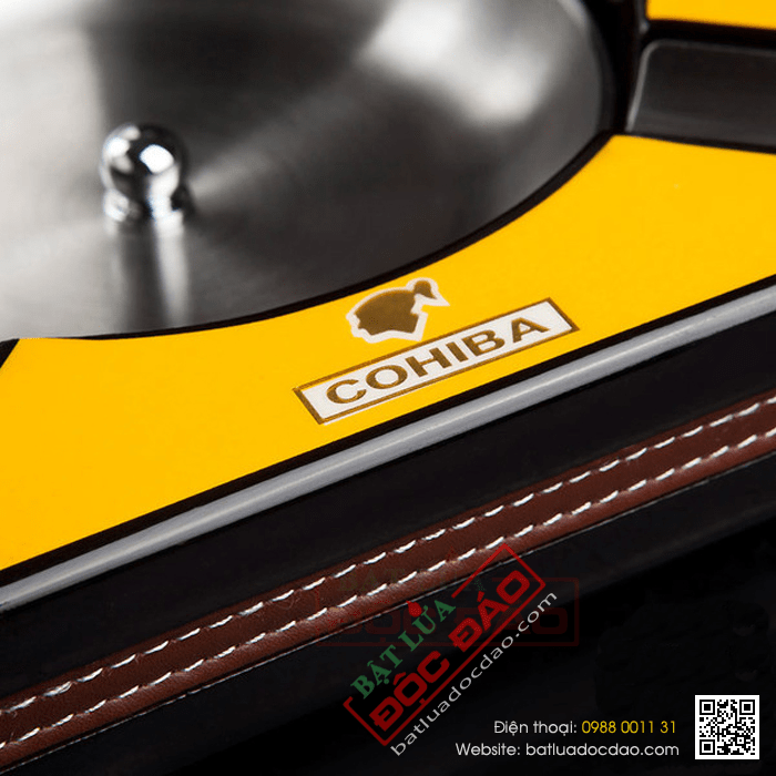 Gạt tàn Cigar (xì gà) kèm dao cắt Cigar Cohiba chính hãng- Mã SP: G410
