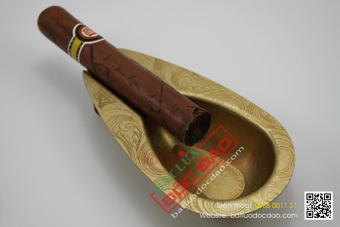 Gạt tàn Cigar (xì gà) Lubinski chất liệu đồng cao cấp - Mã SP: C014