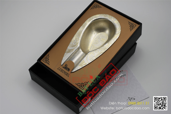 Gạt tàn Cigar (xì gà) Lubinski chất liệu đồng cao cấp - Mã SP: C014