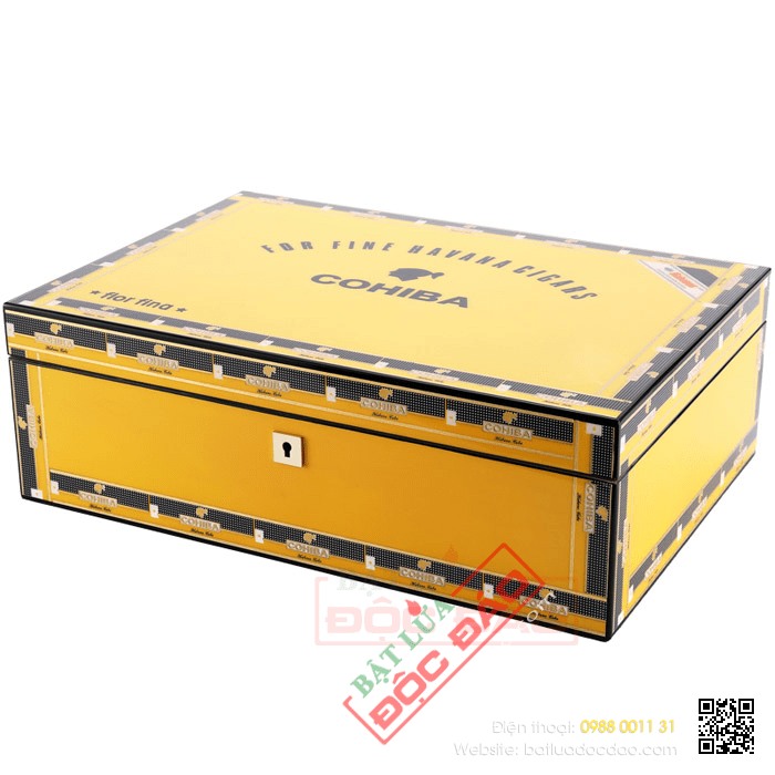 Hộp bảo quản giữ ẩm xì gà 100 điếu Cohiba - Mã SP: H461