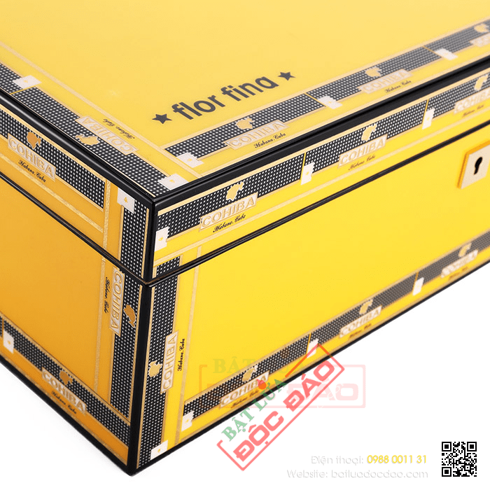 Hộp bảo quản giữ ẩm xì gà 100 điếu Cohiba - Mã SP: H461