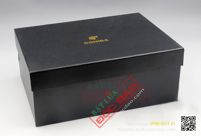 Hộp bảo quản giữ ẩm xì gà (cigar) Cohiba cao cấp - Mã SP: COEC01