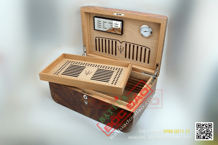 Hộp bảo quản, giữ ẩm xì gà Lubinski - Mã SP: RA43