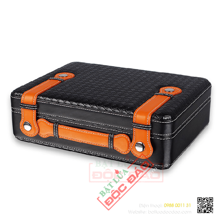 Hộp bảo quản, giữ ẩm xì gà (cigar) mini 25 điếu Lubinski - Mã SP: J004