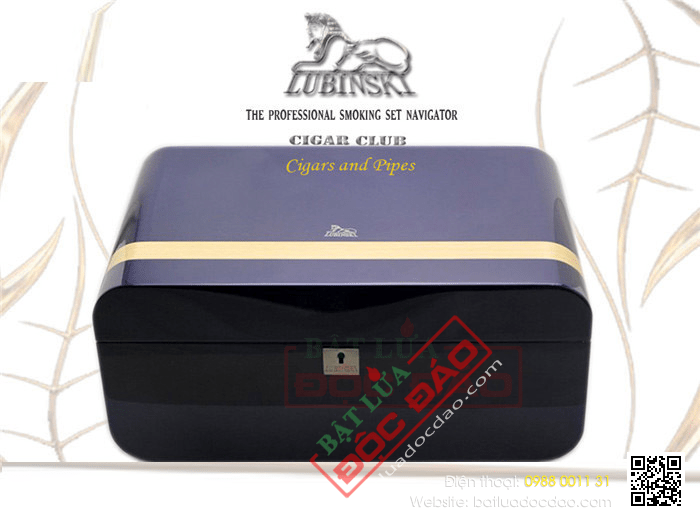 Hộp bảo quản giữ ẩm xì gà Lubinski - Mã SP: RA71