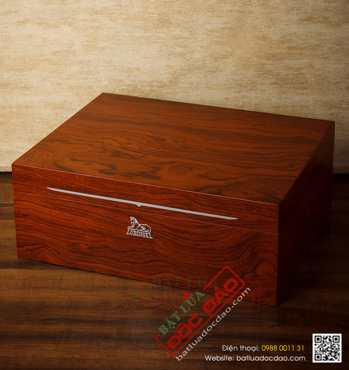 Hộp bảo quản xì gà (cigar) Lubinski chính hãng - Mã SP: RA25