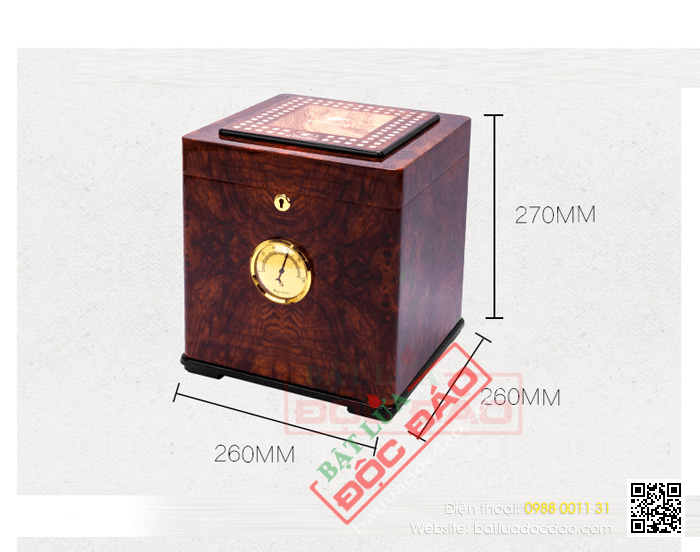 Hộp bảo quản xì gà (cigar) Cohiba - Mã SP: RA49