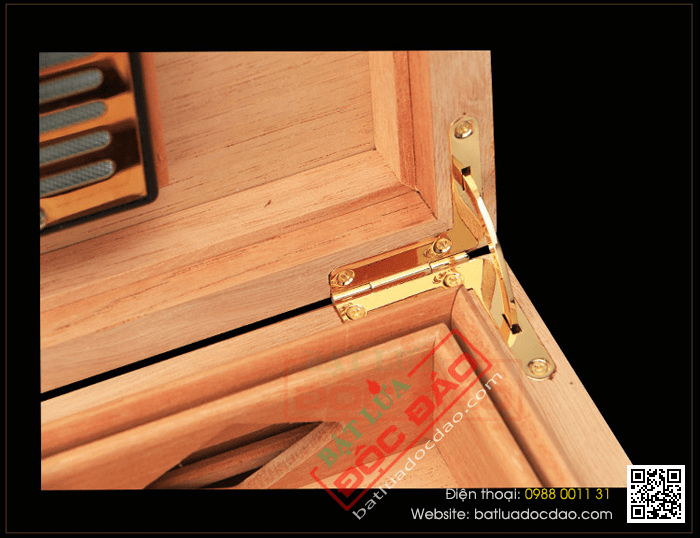 Hộp đựng Cigar (xì gà) Guevara cao cấp - Mã SP: RAG8102C