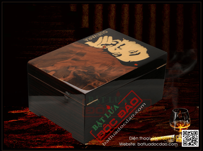 Hộp đựng Cigar (xì gà) Guevara cao cấp - Mã SP: RAG8102C