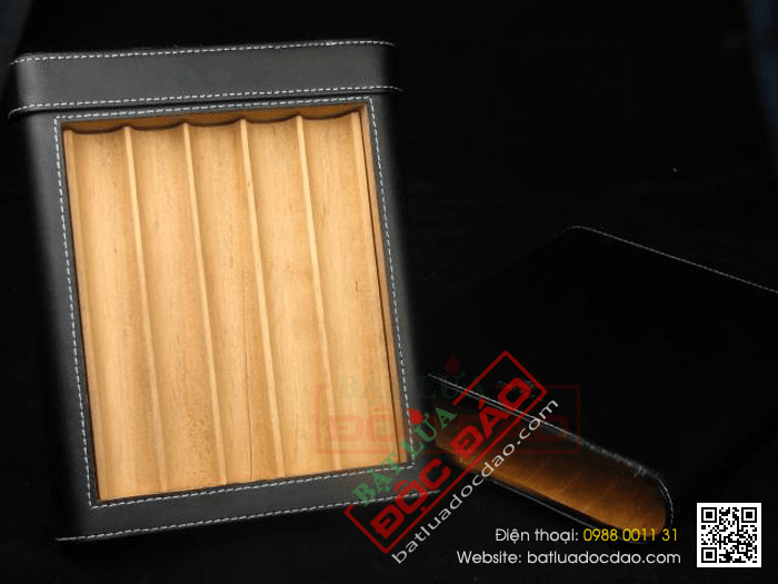 Hộp đựng Cigar (xì gà) chính hãng Cohiba loại 5 điếu - Mã SP: BLH511A