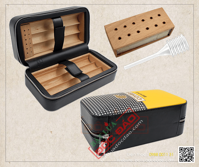 Hộp đựng Cigar (xì gà) Cohiba chính hãng loại 6 điếu - Mã SP: H516