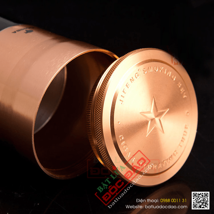 Ống đựng Cigar (xì gà) Cohiba chính hãng màu đen - Mã SP: D006