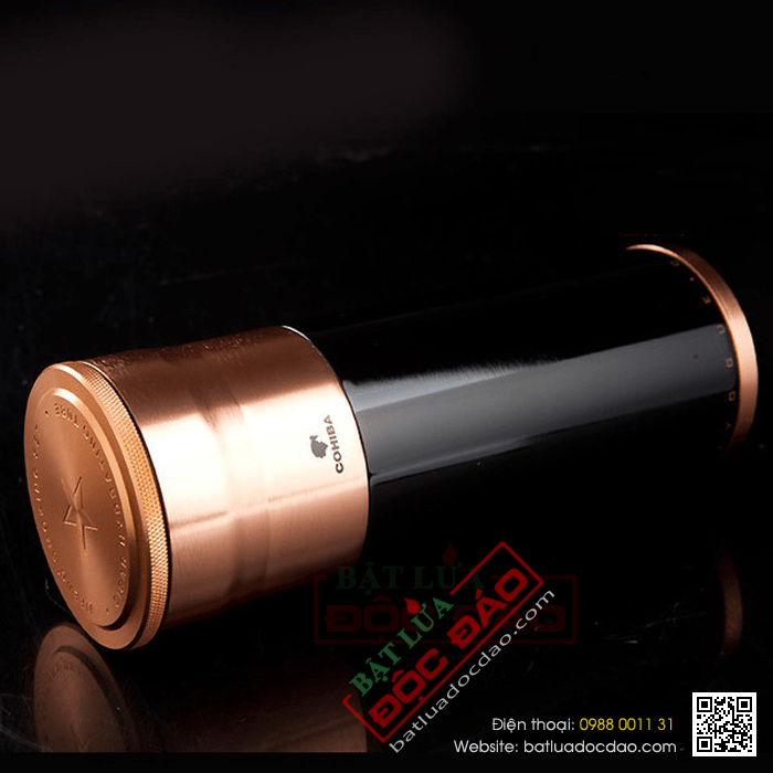 Ống đựng Cigar (xì gà) Cohiba chính hãng màu đen - Mã SP: D006
