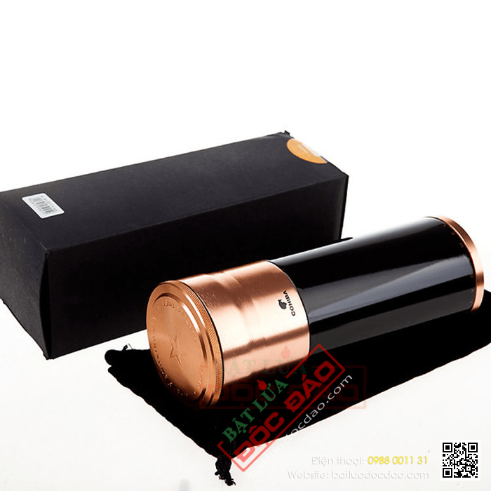 Ống đựng Cigar (xì gà) Cohiba chính hãng màu đen - Mã SP: D006