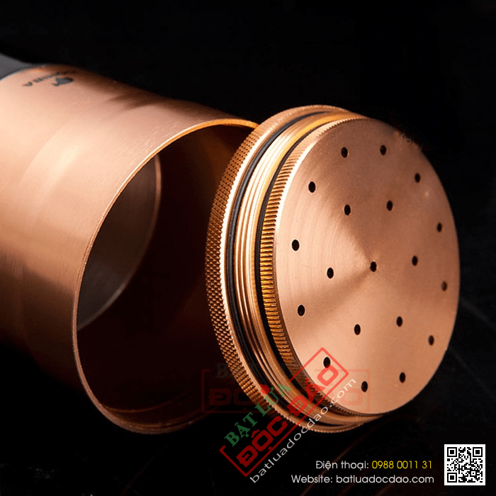 Ống đựng Cigar (xì gà) Cohiba chính hãng màu đen - Mã SP: D006