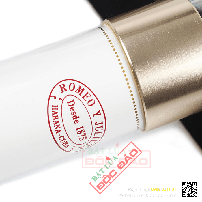 Ống đựng Cigar (xì gà) Cohiba chính hãng 1 điếu màu trắng - Mã SP: P009E