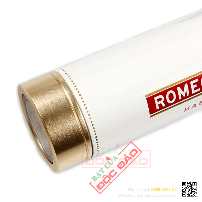 Ống đựng Cigar (xì gà) Cohiba chính hãng 1 điếu màu trắng - Mã SP: P009E