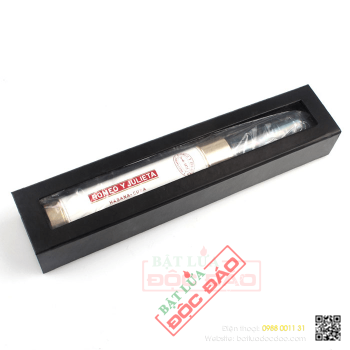 Ống đựng Cigar (xì gà) Cohiba chính hãng 1 điếu màu trắng - Mã SP: P009E