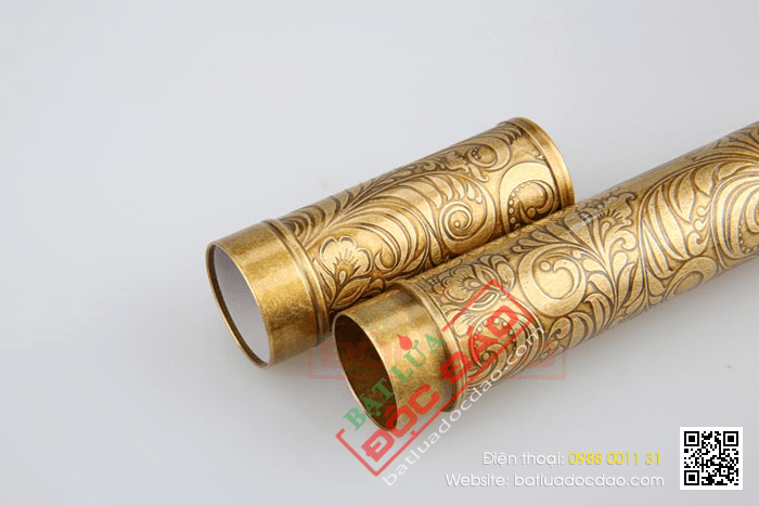 Ống đựng Cigar (xì gà) Cohiba chính hãng chất liệu đồng - Mã SP: D001A