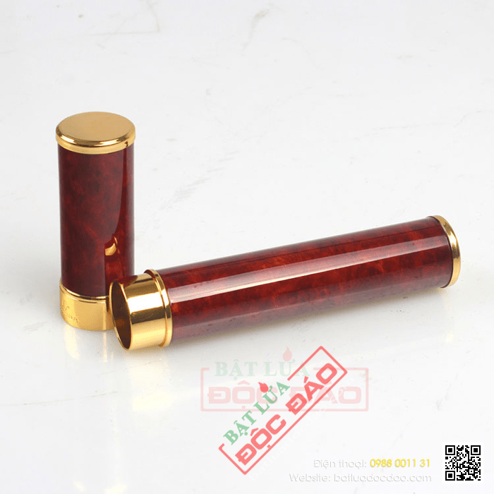 Ống đựng Cigar (xì gà) Cohiba chính hãng đỏ loại 1 điếu - Mã SP: D014A