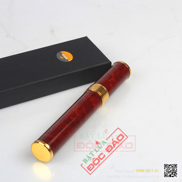 Ống đựng Cigar (xì gà) Cohiba chính hãng đỏ loại 1 điếu - Mã SP: D014A