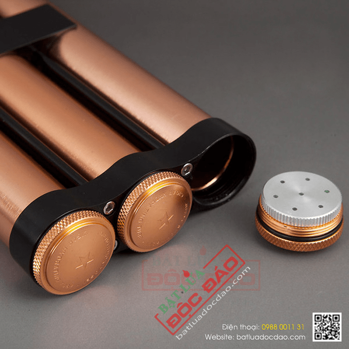 Ống đựng Cigar (xì gà) Cohiba chính hãng loại 3 điếu - Mã SP: D015