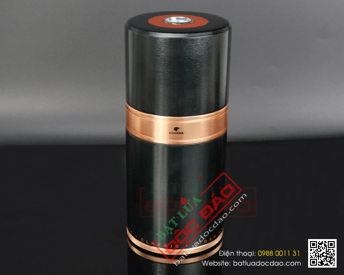 Ống đựng Cigar (xì gà) Cohiba chính hãng loại 7 điếu màu đen - Mã SP: D009